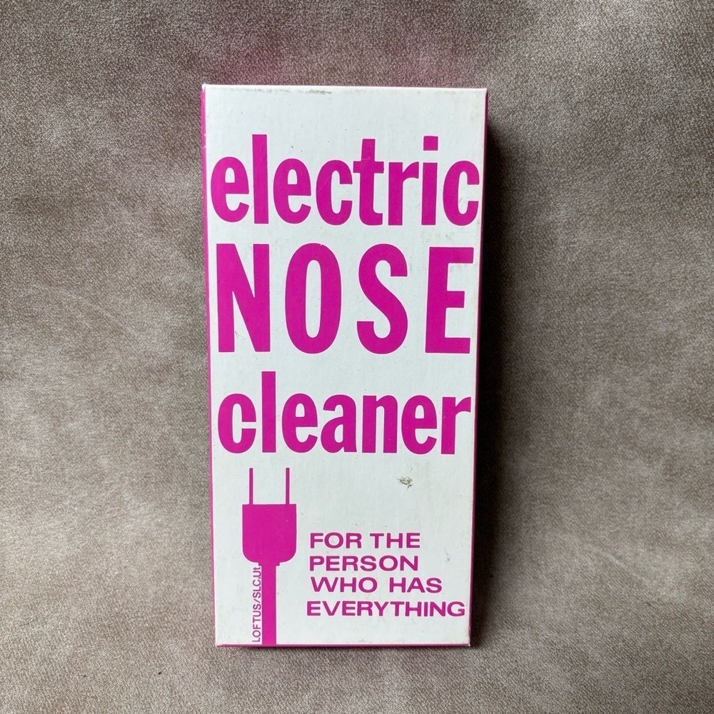 Faux Electric NOSE Cleaner For The Person Who Has Everything /FunTricks Gift